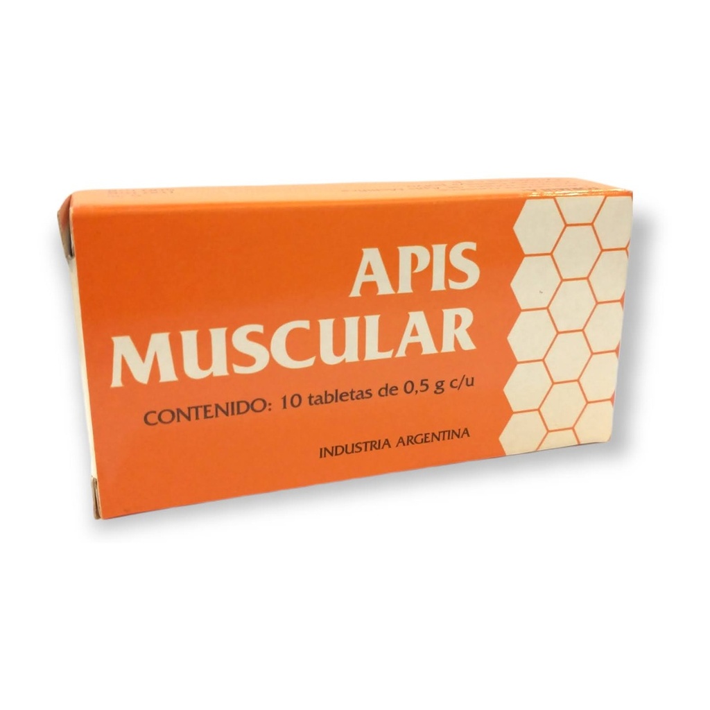 [0008] Apis Muscular (comprimidos) x 10 un