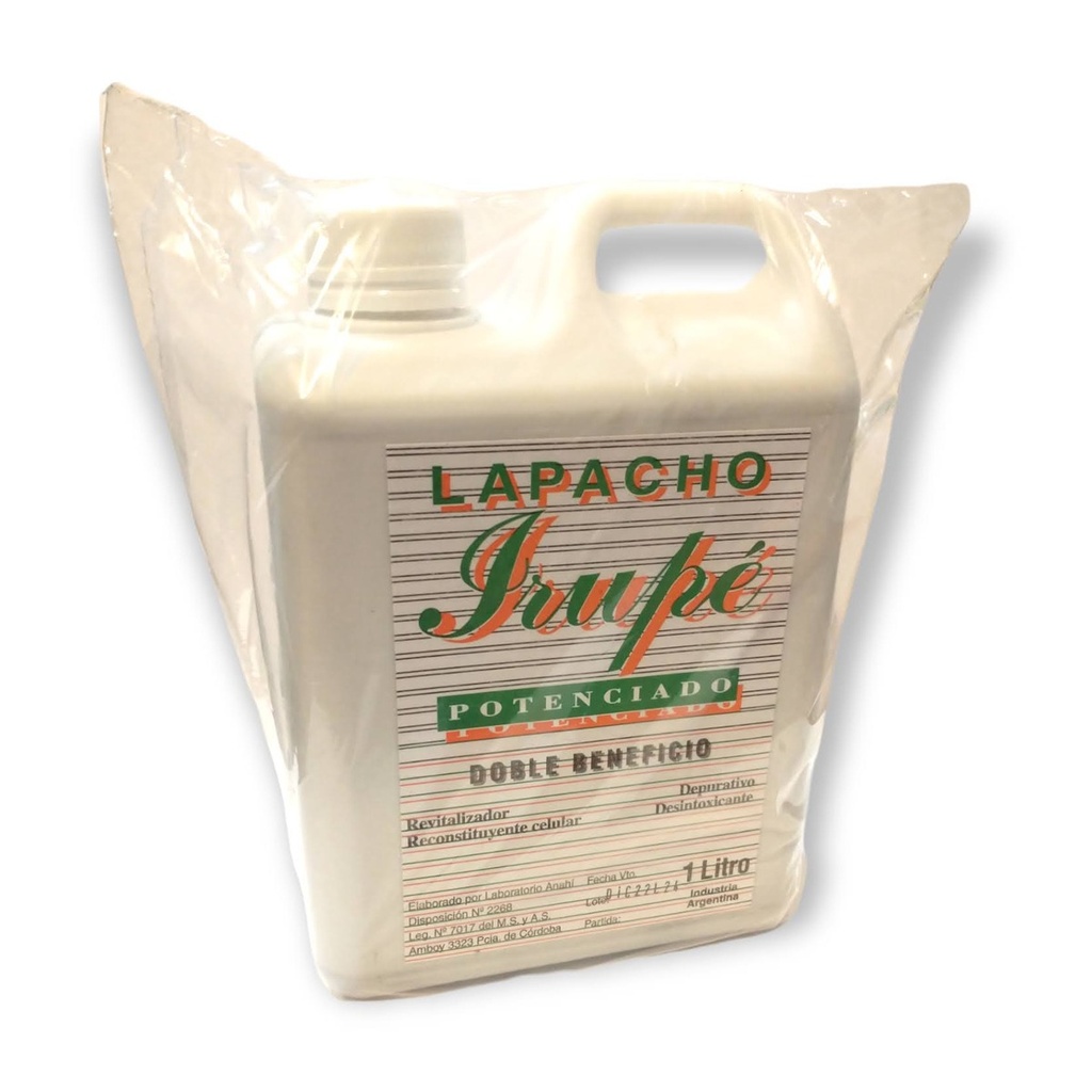 [0014] Lapacho Irupe Potenciado x 1 l