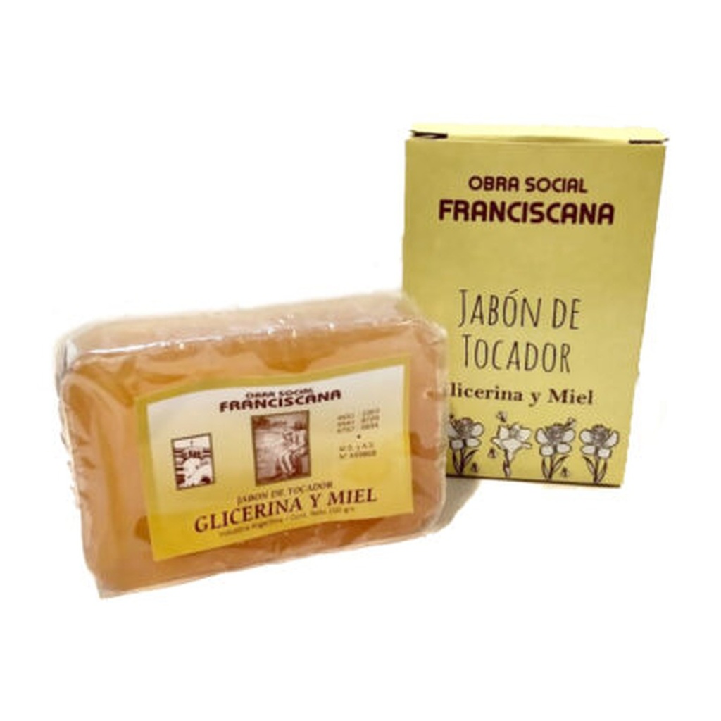 Jabón de Miel y Glicerina (PAN) x 100 g