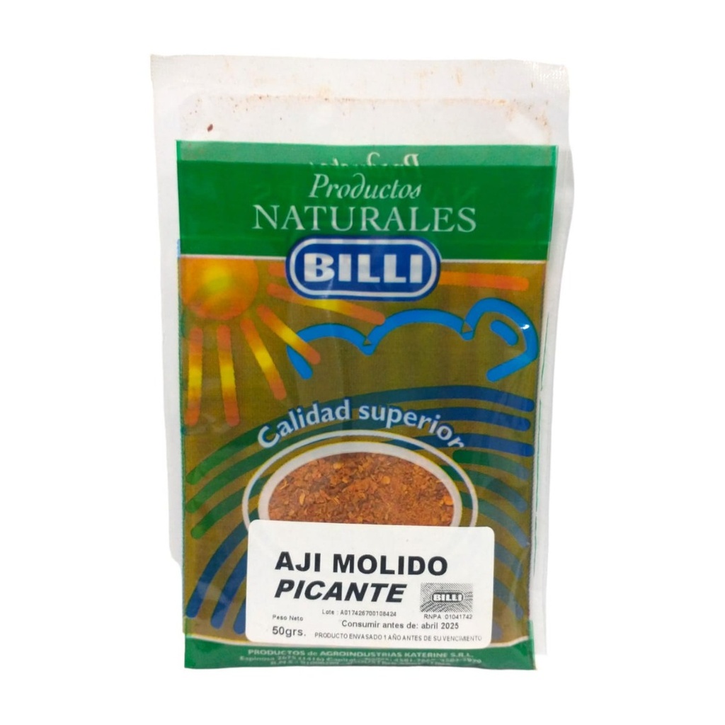 [3141] Ají molido Picante x 50 g