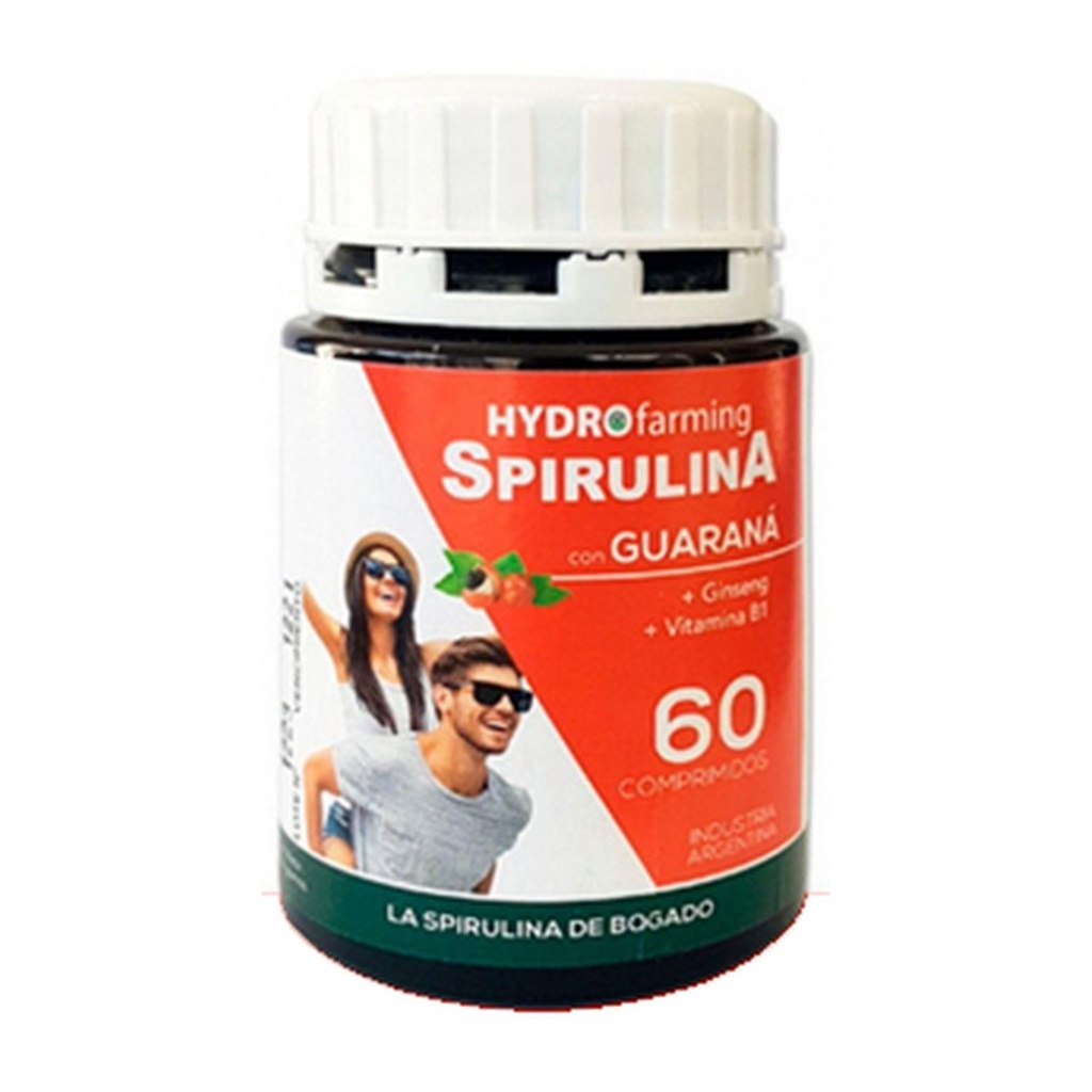 [1205] Espirulina Energizate- Guarana x 60 comp
