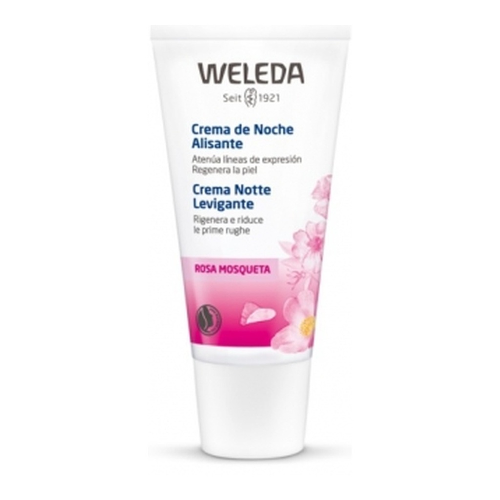Crema de Noche alisante - Línea Rosa Mosqueta x 30 ml