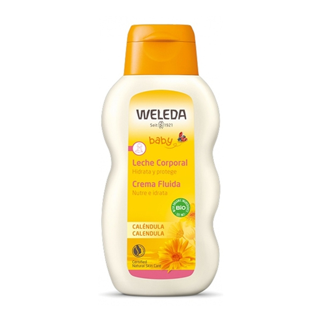 [0967] Leche corporal de Caléndula- Línea Mamá y Bebé x 200 ml
