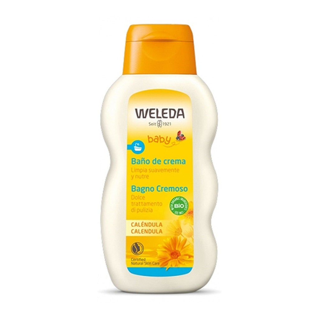 [0964] Baño de Crema de Caléndula- Línea Mamá y Bebé x 200 ml