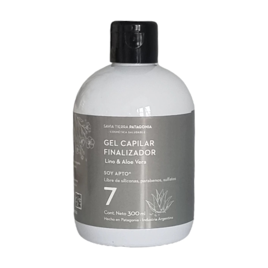 [3165] Gel finalizador de Lino y Aloe Vera x 300 ml