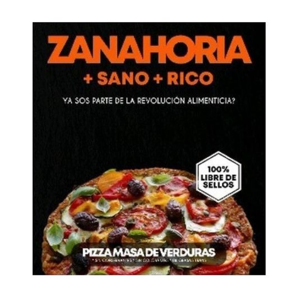 [3770] Pizza Vegetal de Zanahoria x 220 g