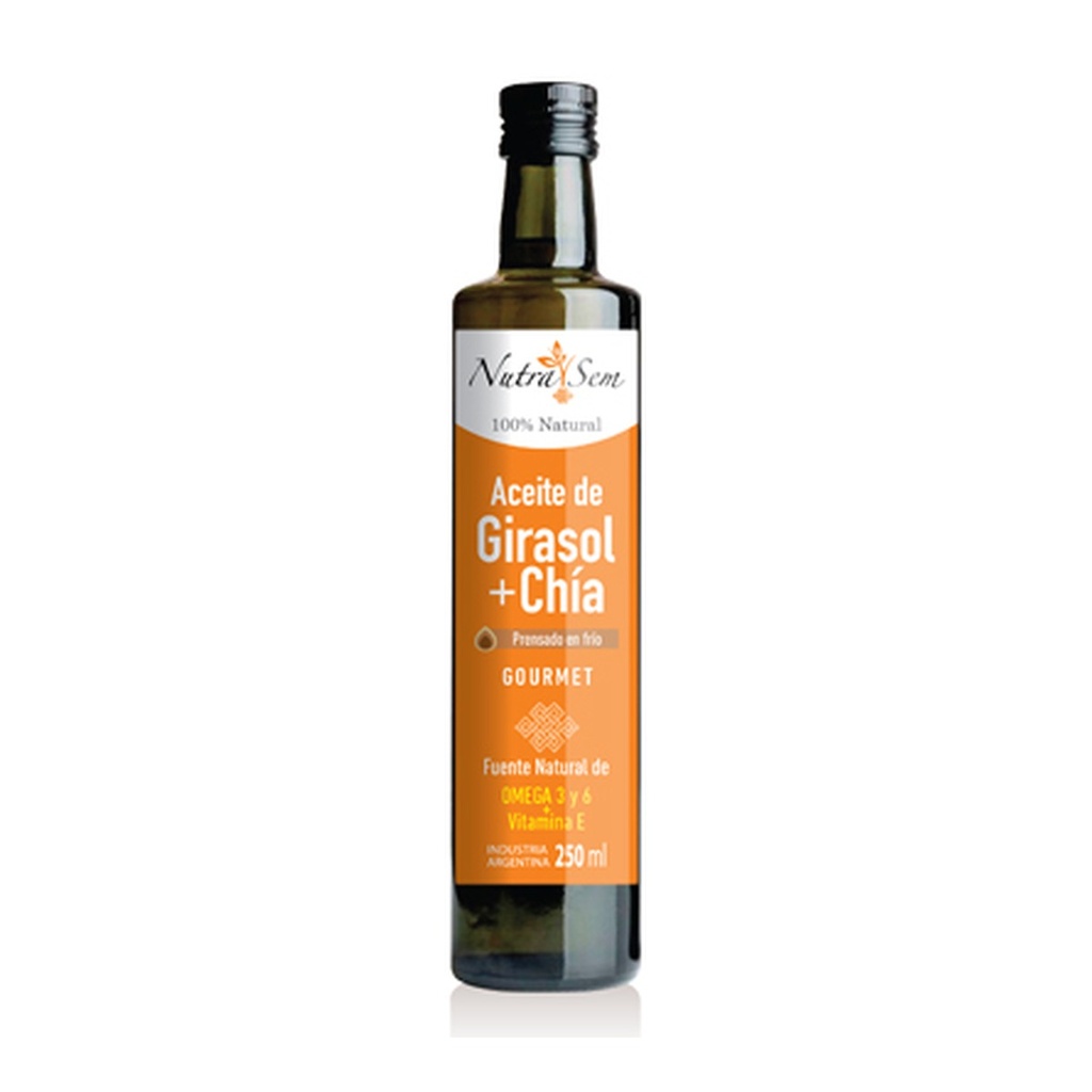 [1125] Aceite de Girasol y chia x 250 g