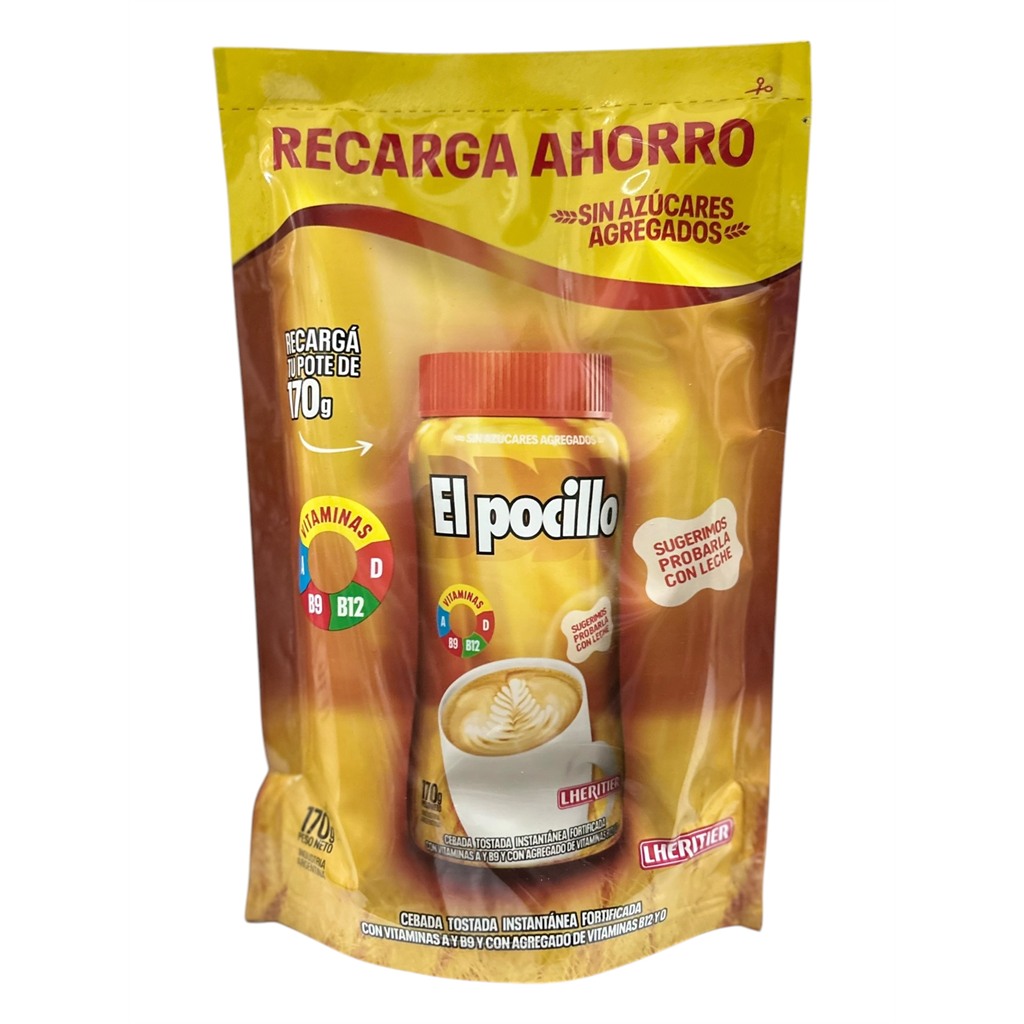 [2364] Cebada instantanea doypack  "el pocillo" x 170 g