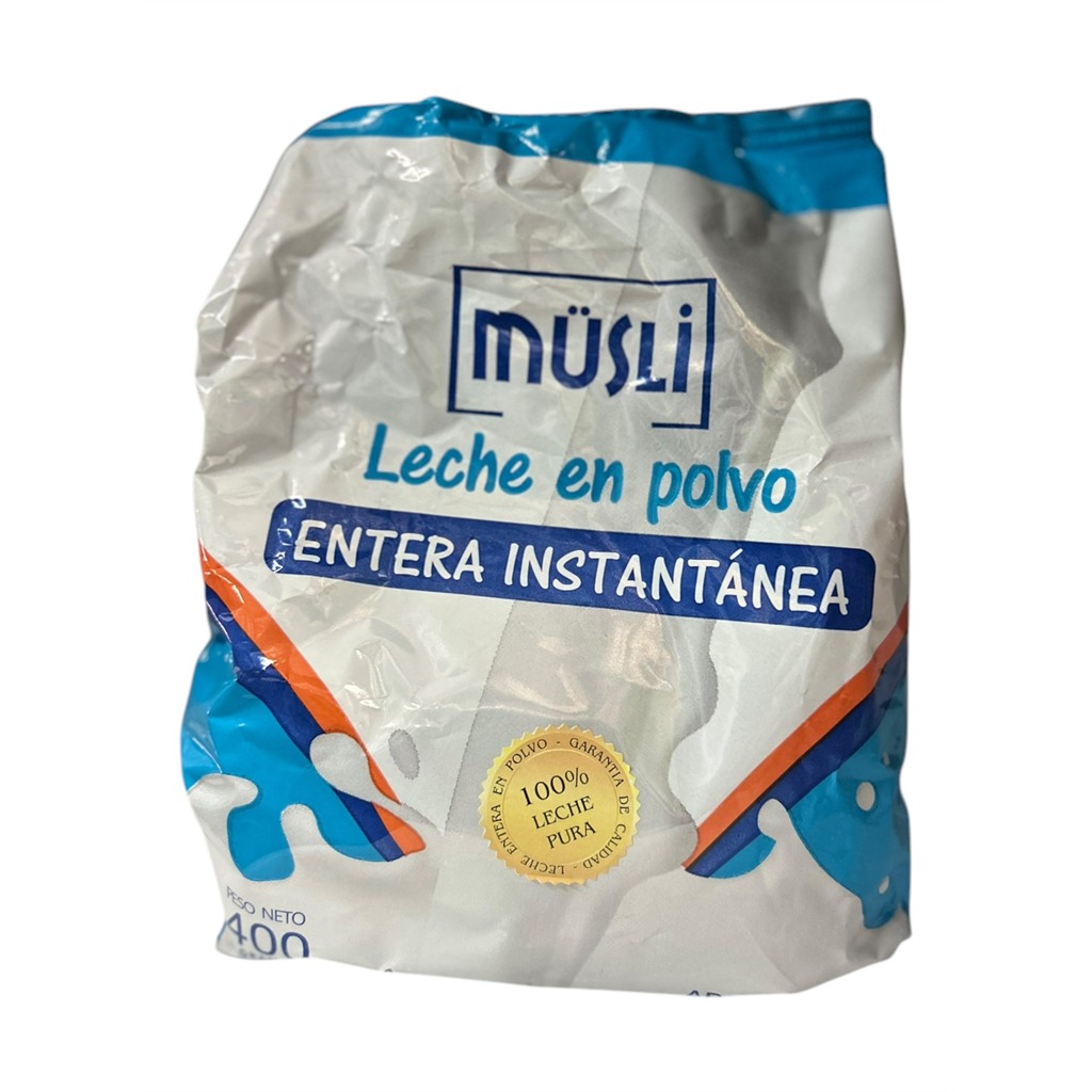 [3224] Leche en polvo entera Musli x 400 g