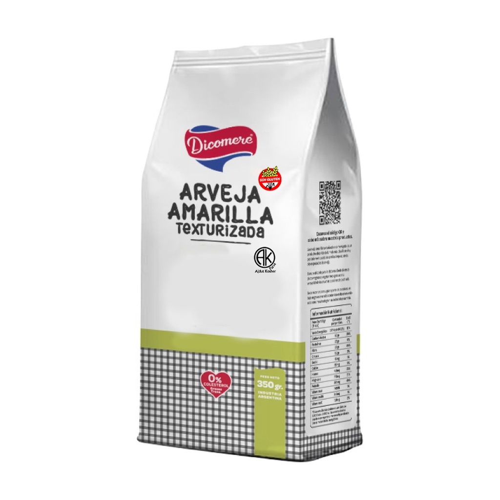 Arveja Amarilla Texturizada x 350 g