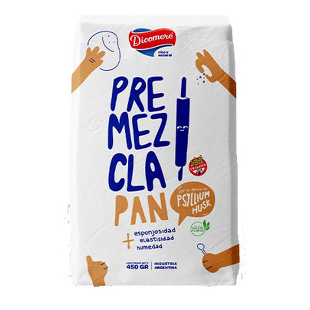 Premezcla Pan c/ psyllum x 450 g