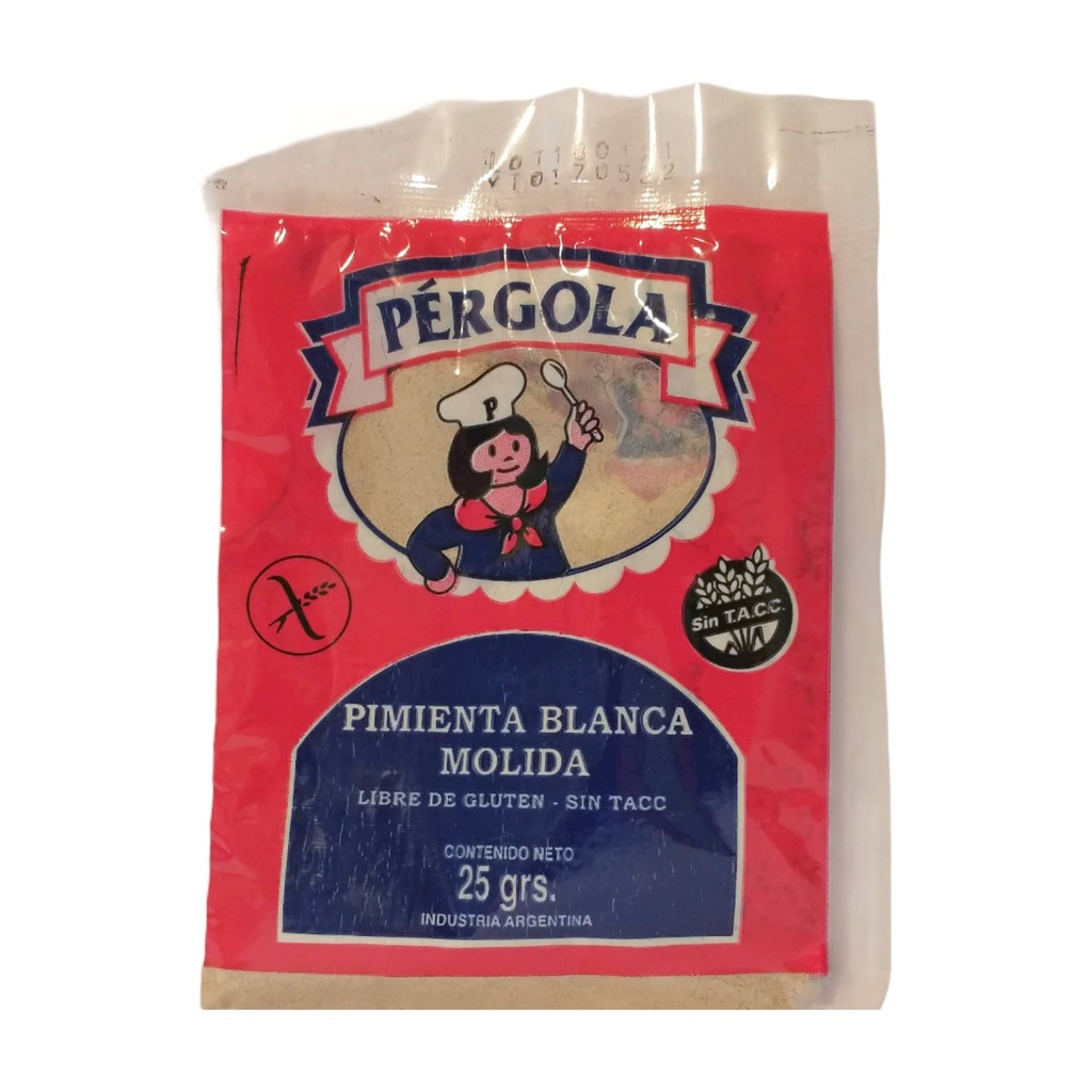 [1778] Pimienta Blanca Molida x 25 g