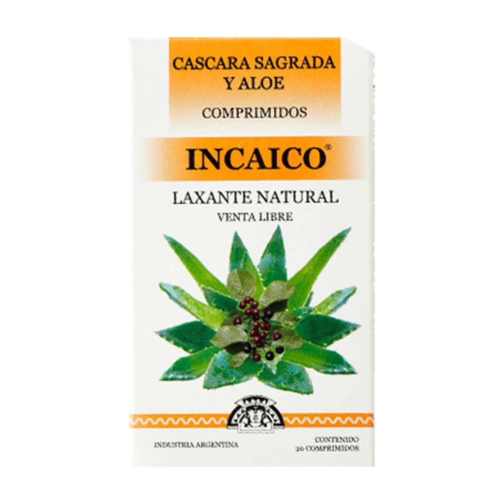 [0157] Cáscara Sagrada y Aloe (laxante) x 20 comp
