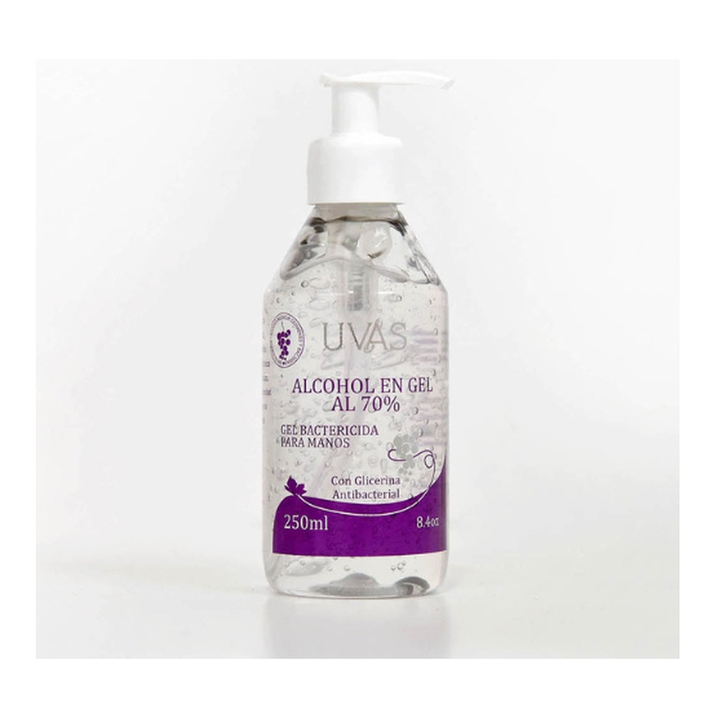 Alcohol en Gel al 70% x 250 ml