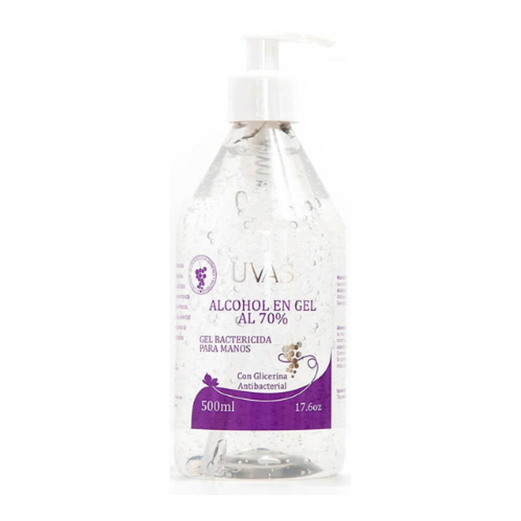 Alcohol en Gel al 70% x 500 ml