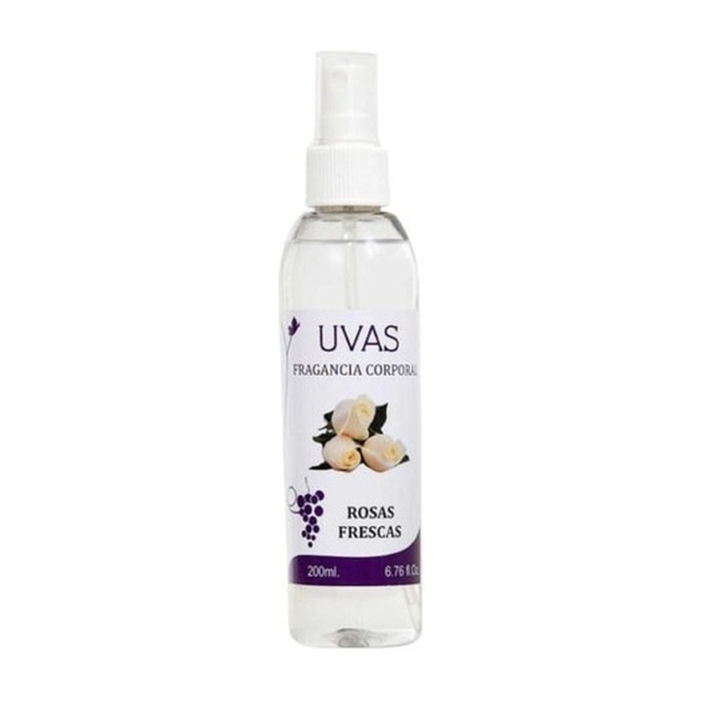 Fragancia Corporal Rosas Frescas x 200 ml