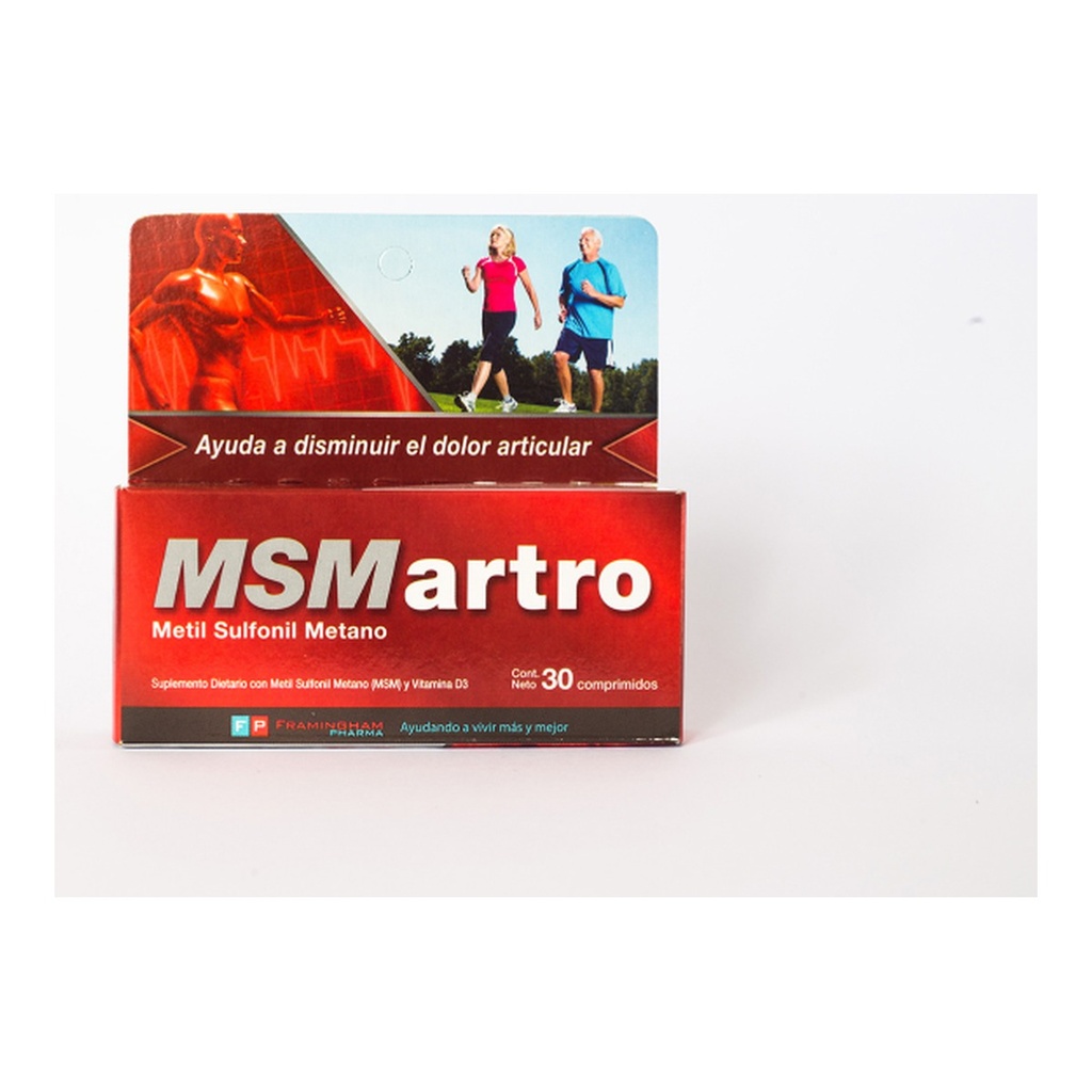 [1469] MSM Artro -Ayuda contra el dolor e inflamación articular x 30 comp