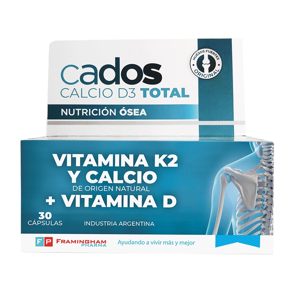 [3126] CADOS Total k2 + Calcio +D3 x 30 comp