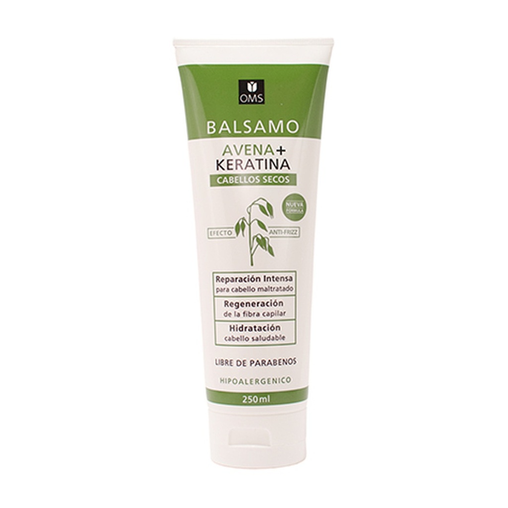 Balsamo Avena + Keratina (cabellos secos) x 300 ml