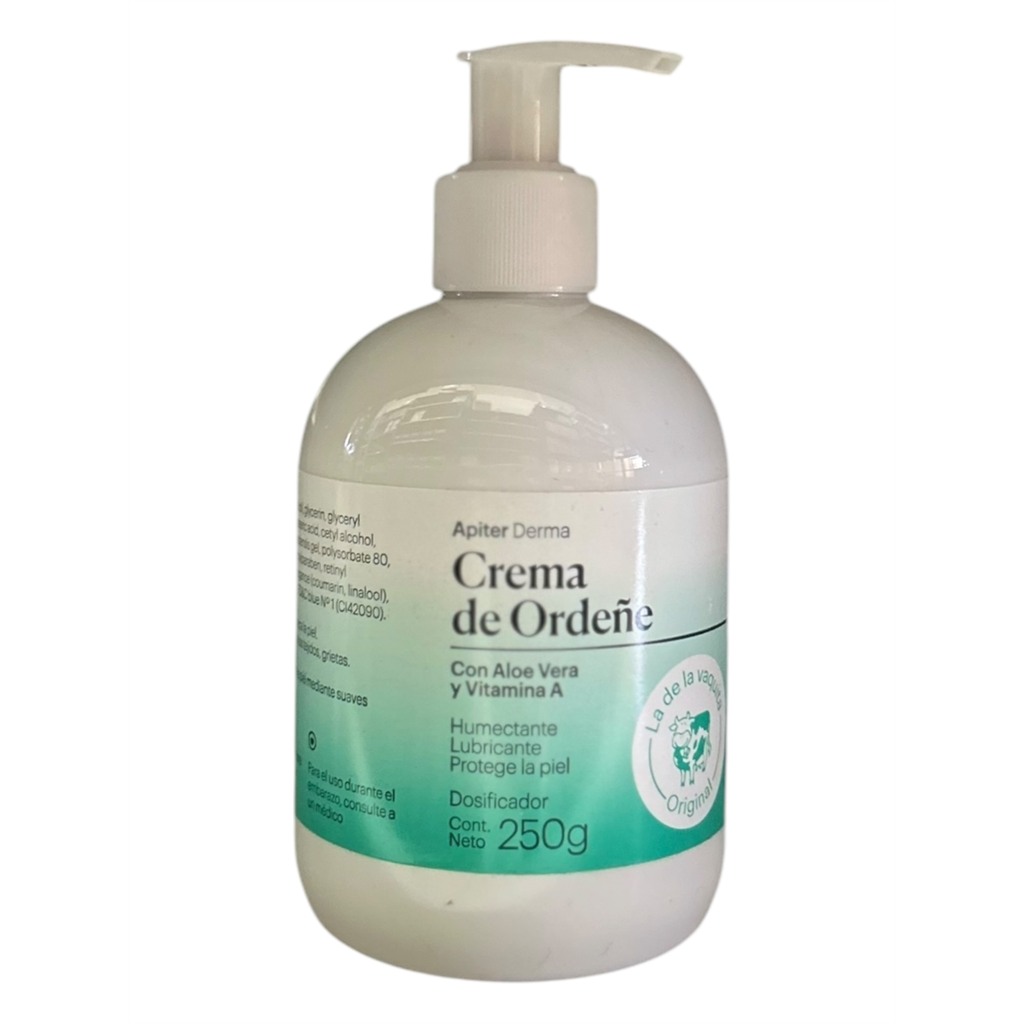 Crema de Ordeñe con Aloe Dosificador x 250 g