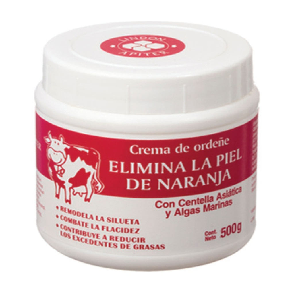 Crema de Ordeñe Anticelulitis (centella asiatica) x 500 g