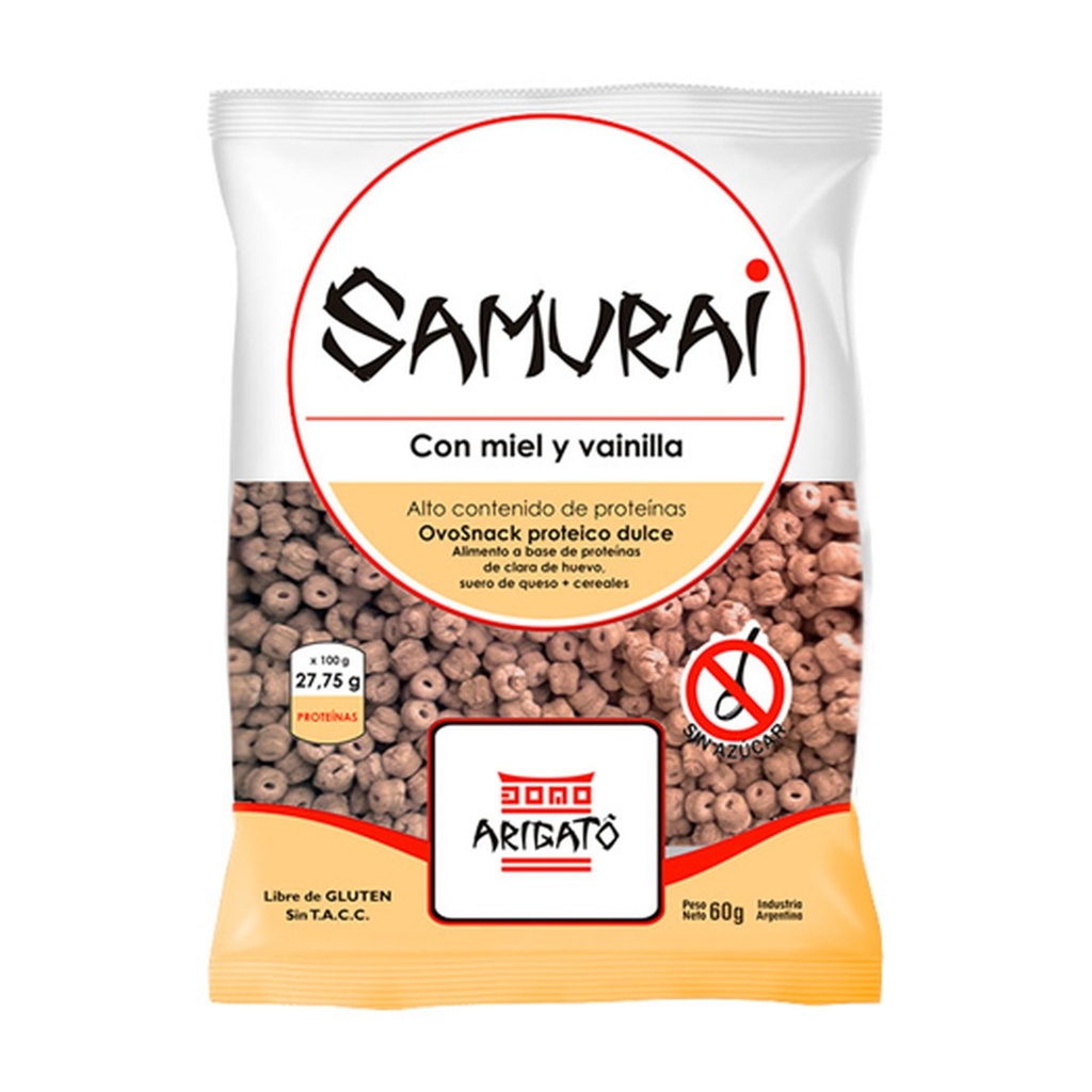 [2003] Samurai Miel y Vainilla x 80 g