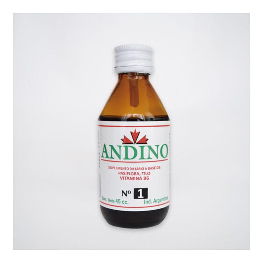 N° 1 Tranquilizante - Sedante nervioso; estrés; Insomnio; depresión x 45 ml