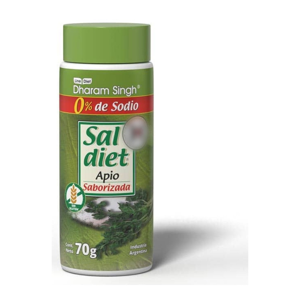 Sal diet c/apio 0% Sodio x 70 g