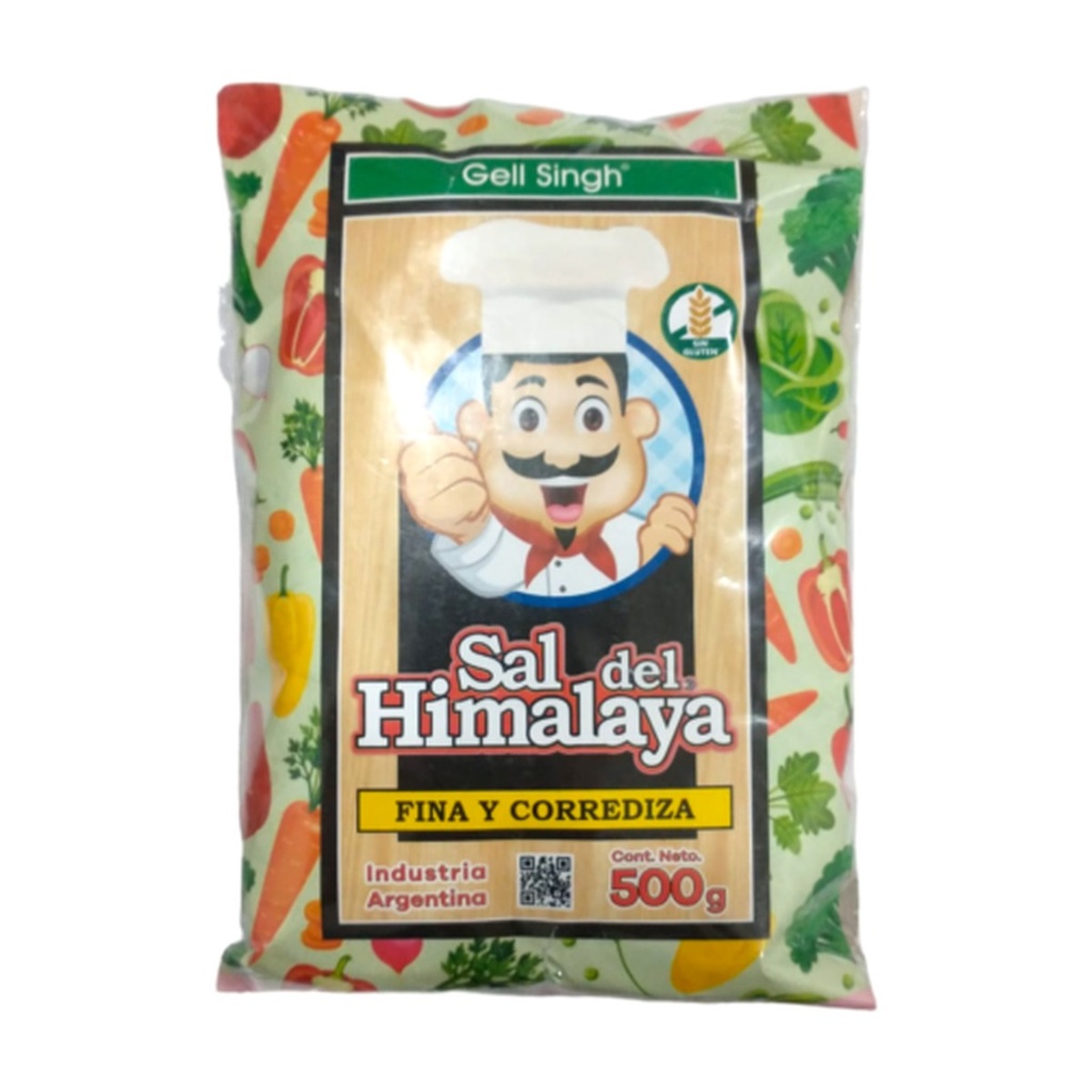 Sal del Himalaya Fina Sobre x 500 g