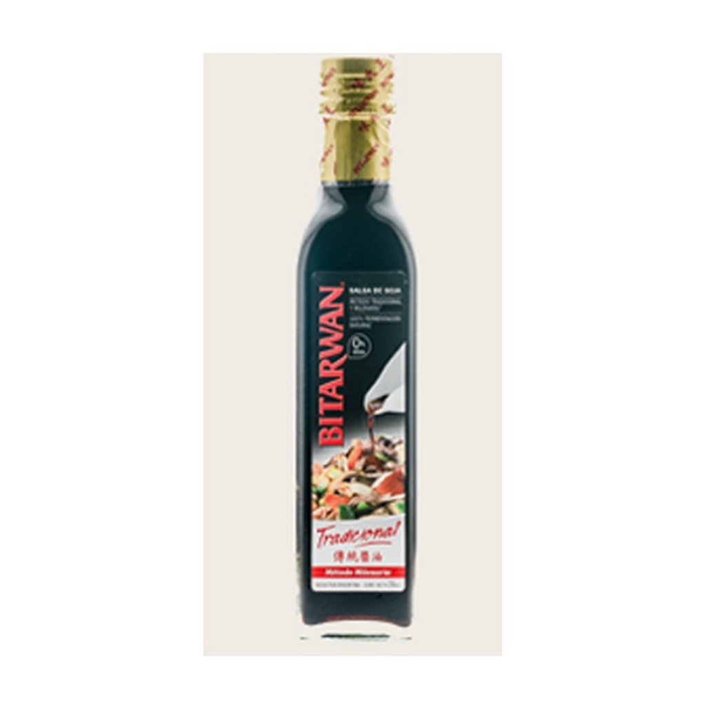 Salsa de Soja Tradicional Vidrio x 250 ml