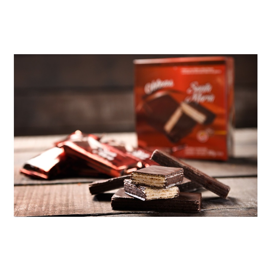 [1942] Obleas bañadas en chocolate Caja x 10 x 200 g