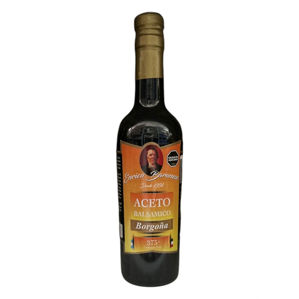 Aceto Balsámico "Borgoña envase vidrio x 375 ml