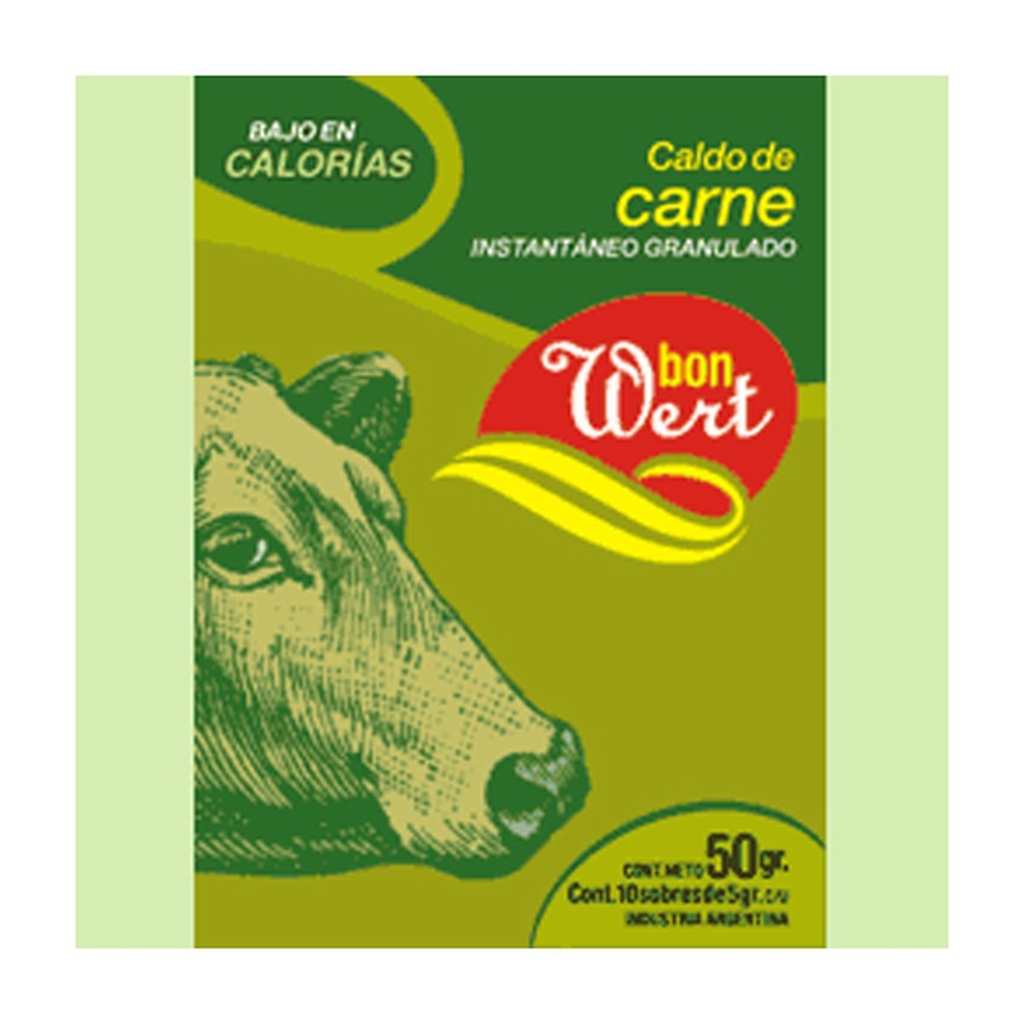 [1688] Caldo de Carne en estuche 10 sobres x 50 g