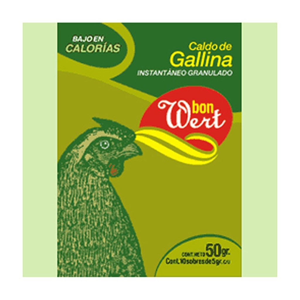 [1690] Caldo de Gallina en estuche 10 sobres x 50 g