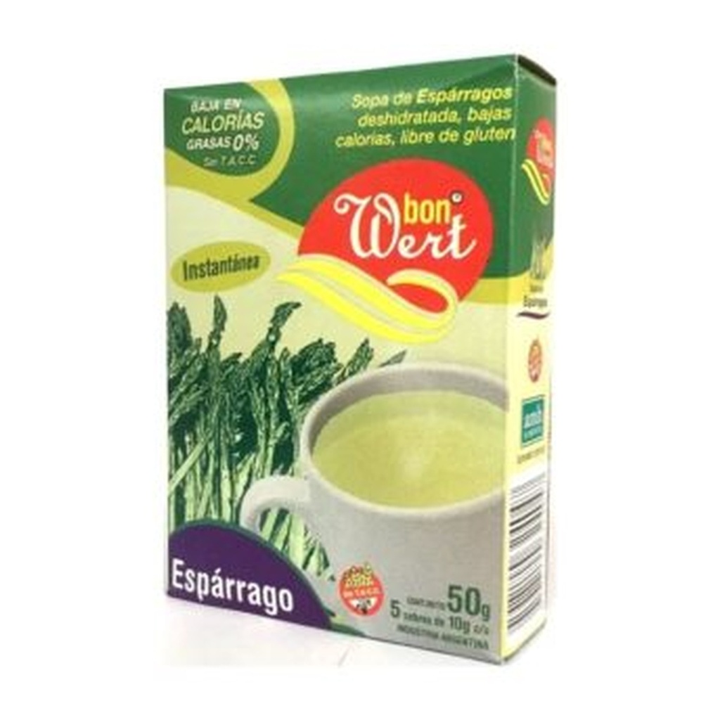 [1696] Sopa de Esparragos 5 sobres x 50 g