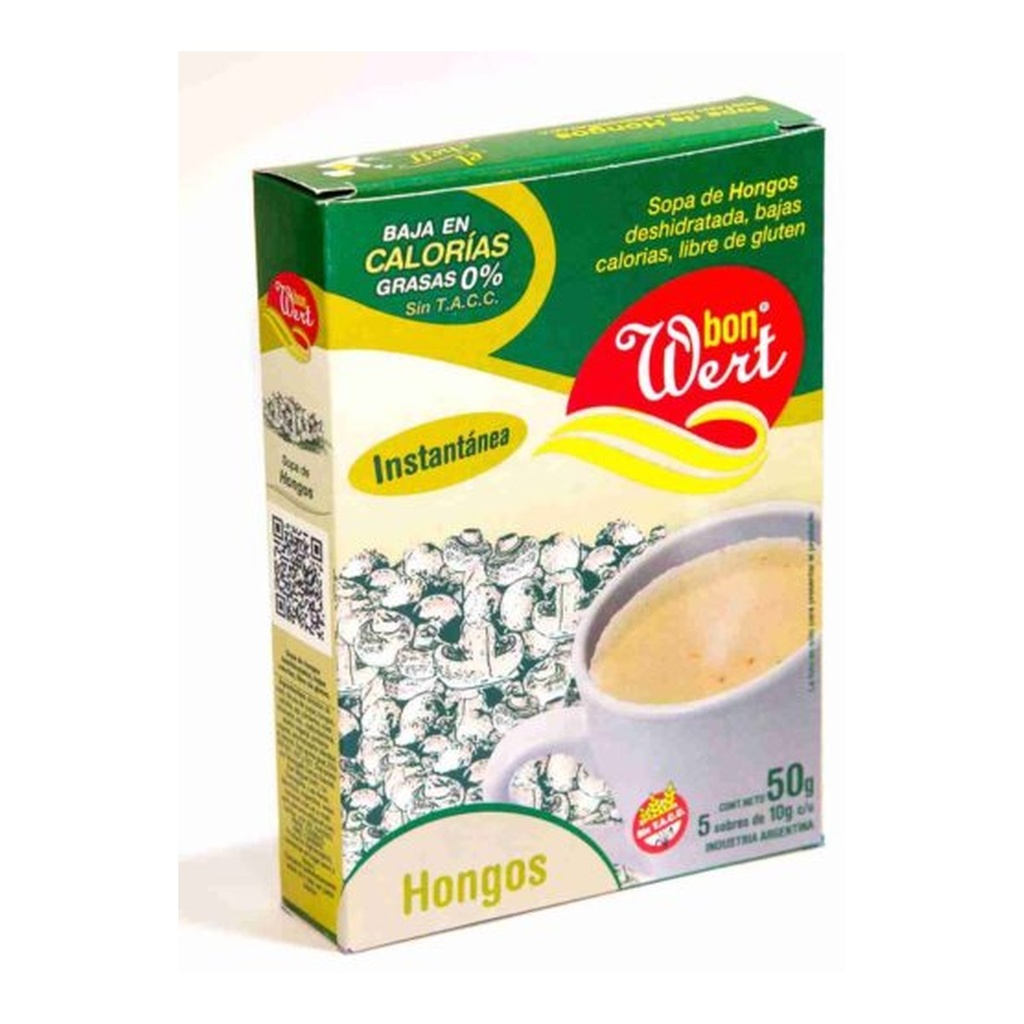 [1706] Sopa de Hongos 5 sobres x 50 g