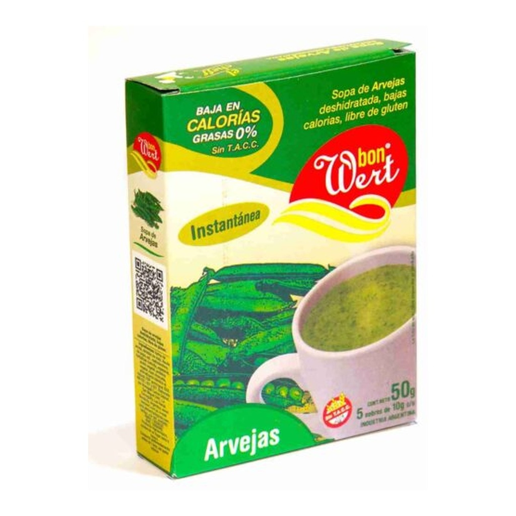 [1702] Sopa de Arveja 5 sobres x 50 g