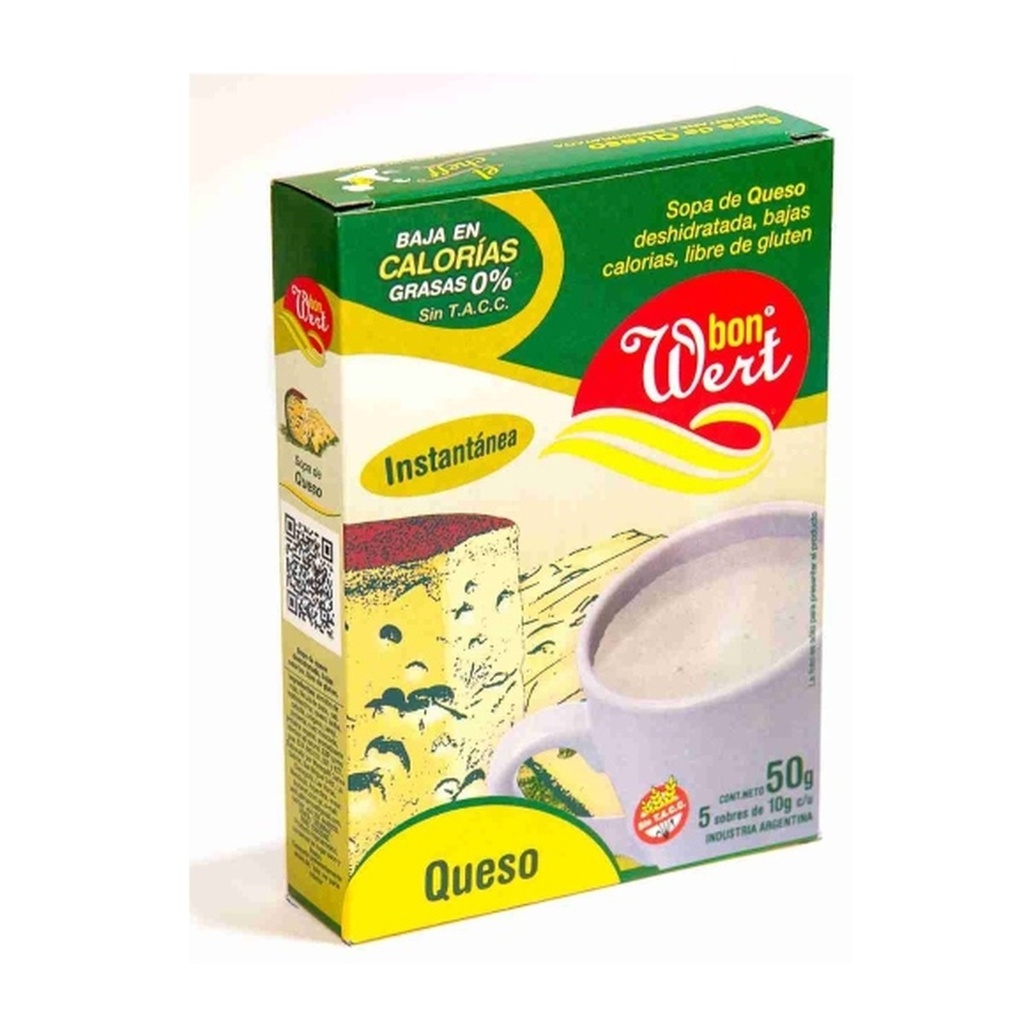 [1708] Sopa de Queso 5 sobres x 50 g