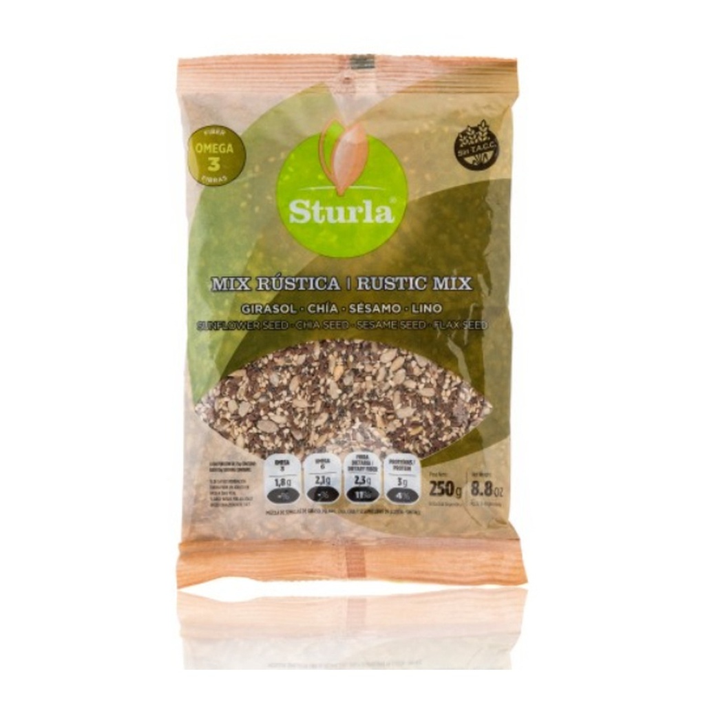 [0490] Mezcla Rústica (CHIA SESAMO LINO GIRASOL) x 250 g