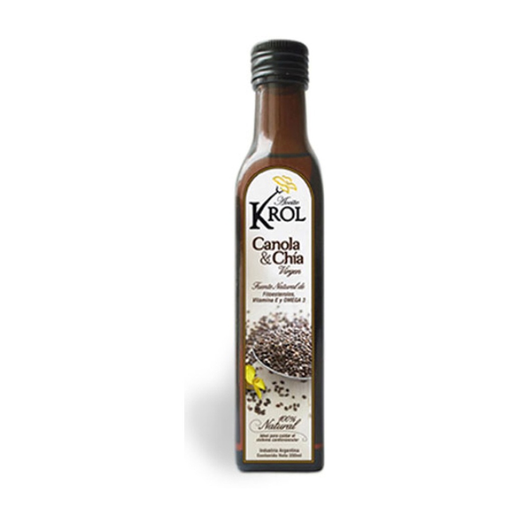 Aceite de Canola y Chía x 250 ml