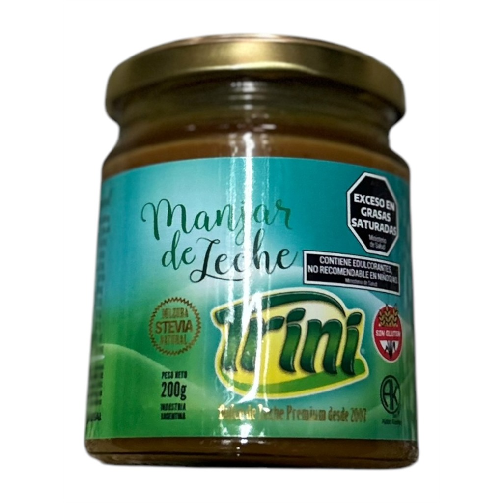 [2501] Dulce de Leche Manjar c/stevia x 200 g