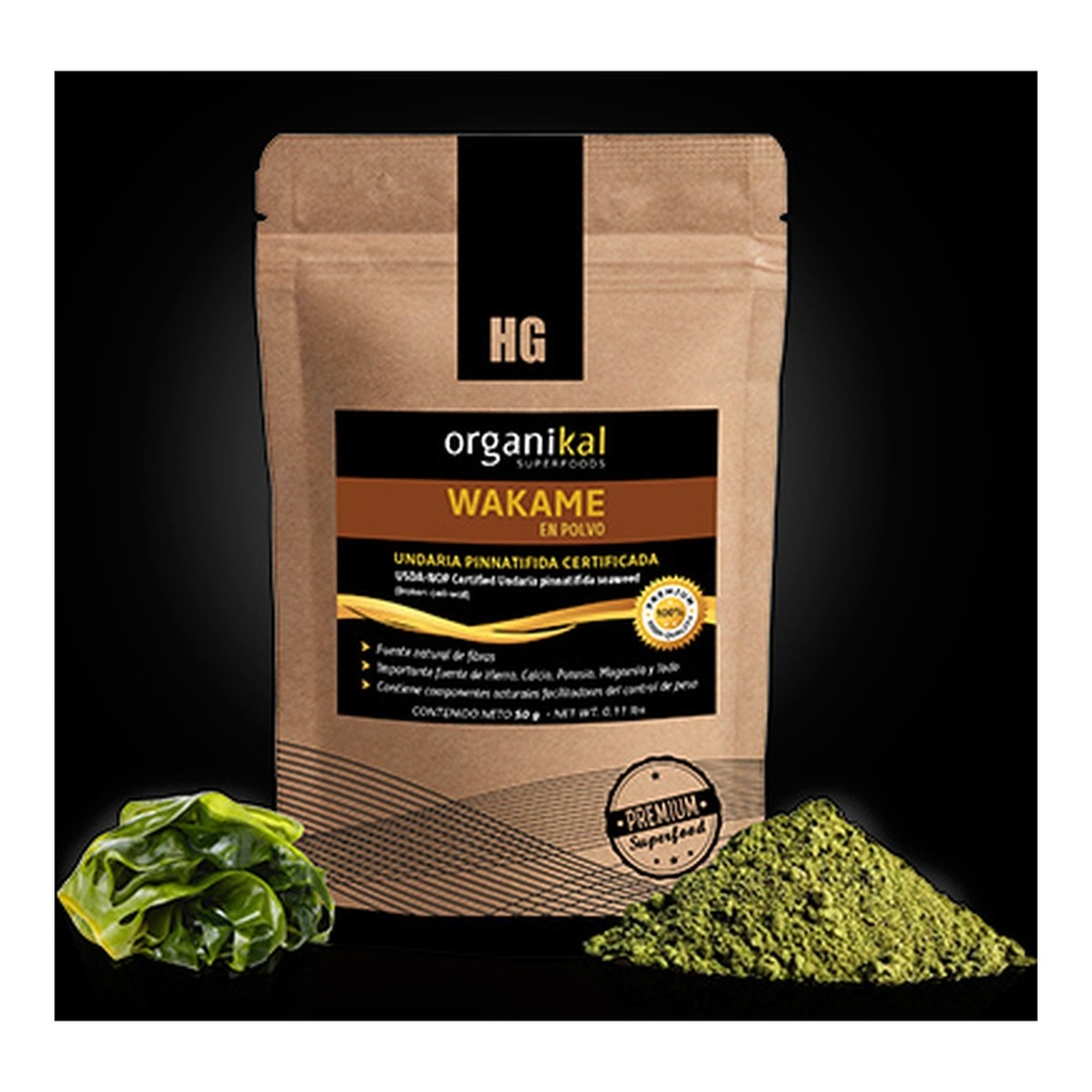[2107] Superfoods  Wakame En Polvo - Energizante x 50 g