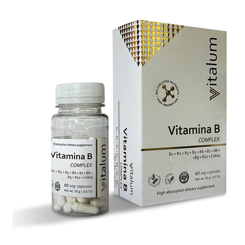[3605] Vitalum Vitamina B complex (Complejo B) x 60 caps