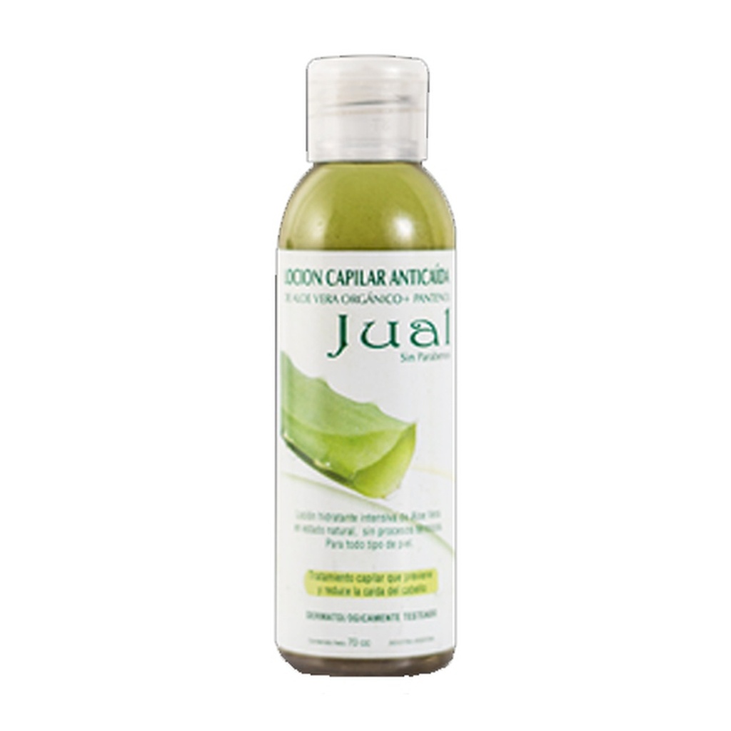 Loción CAPILAR Anticaída de Aloe Vera +Pantenol x 70 ml
