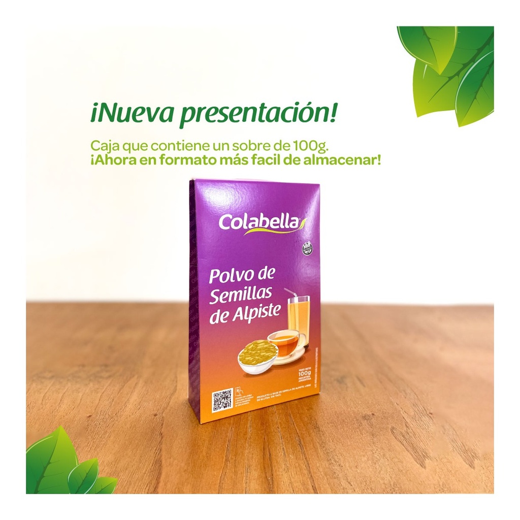 Bebida en Polvo Alpiste- Sobres x 100 g