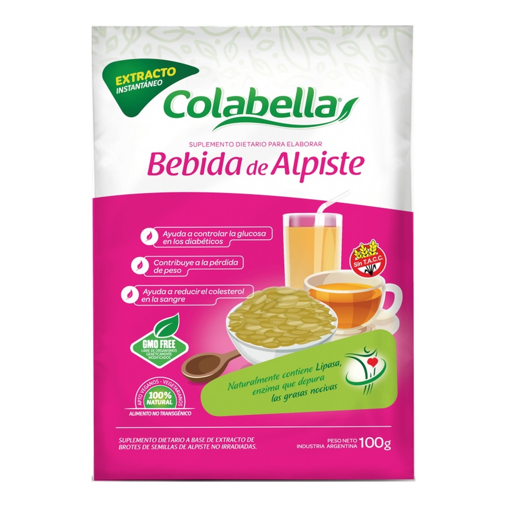 Bebida de Extracto de Alpiste x 100 g