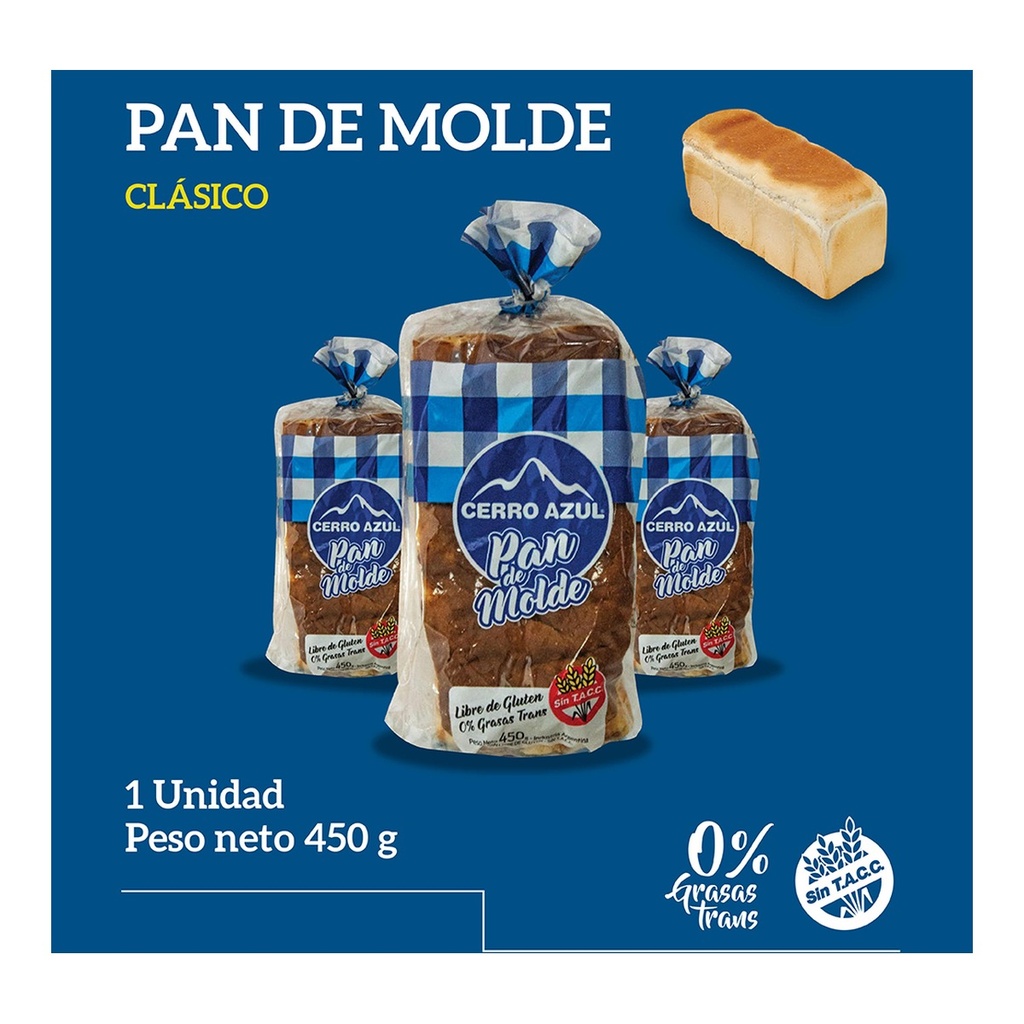 [2043] Pan de molde x 450 g