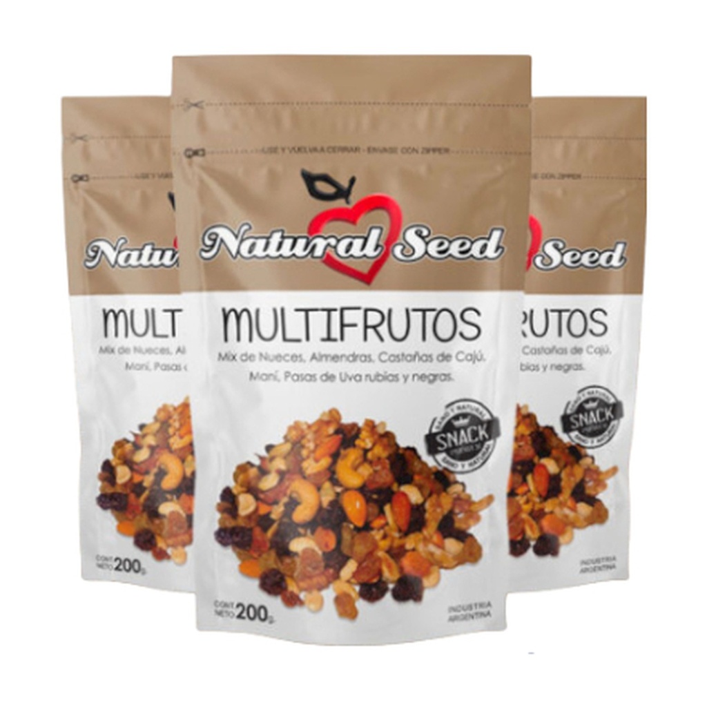 [1396] Multifrutos (Mix secos y desec) x 200 g