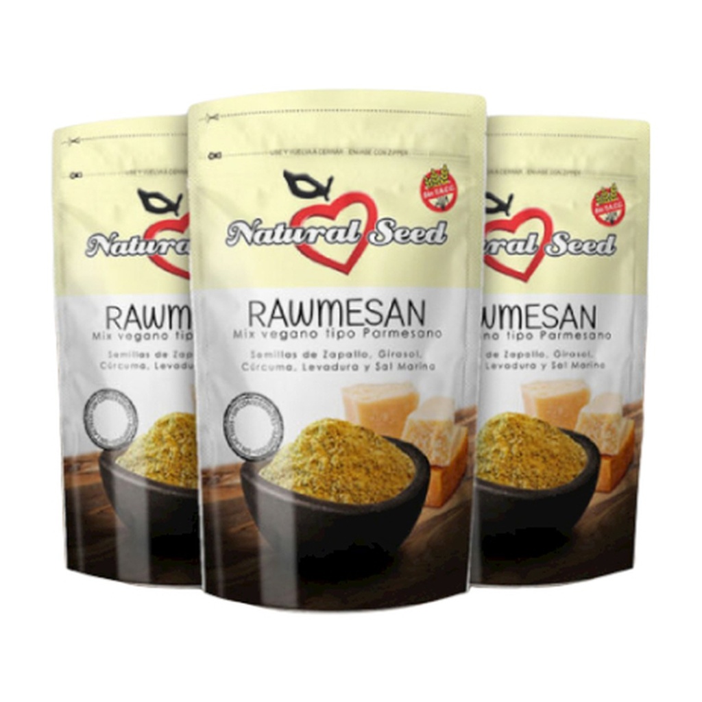 Rawmesan Mix vegano/Parmes x 150 g