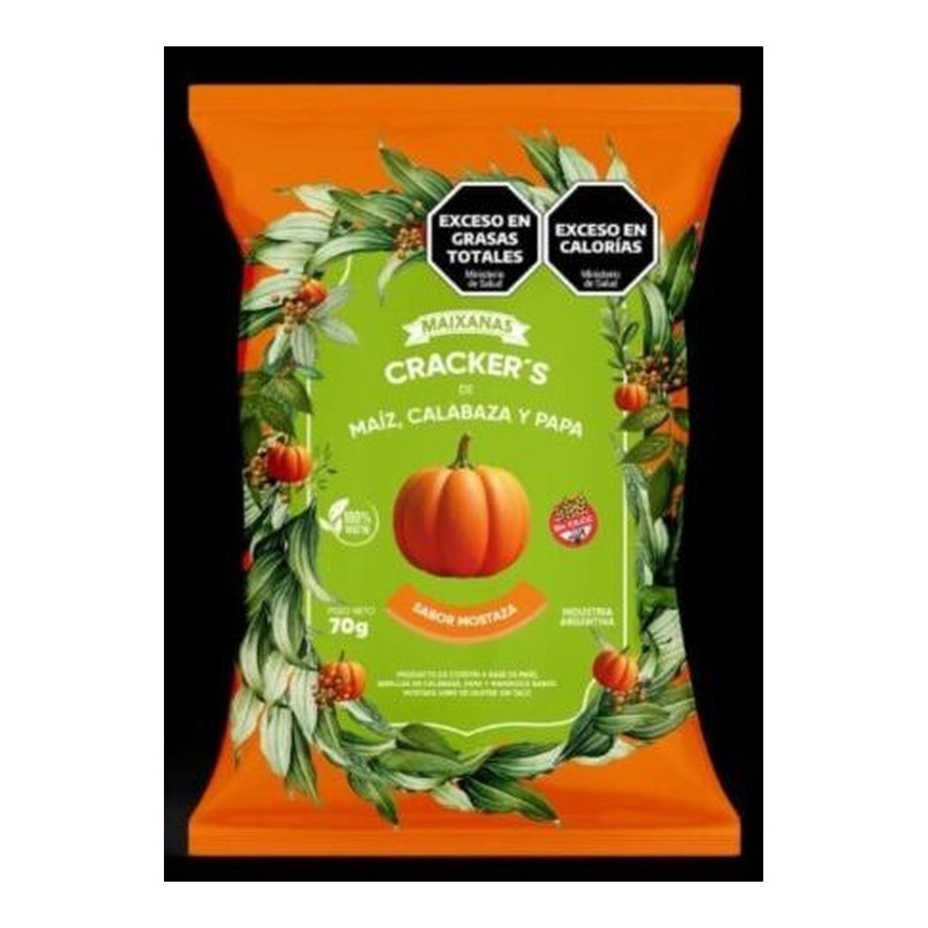 [2808] Cracker Calabaza x 70 g